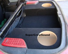 Nissan 300ZX Dual Subwoofer Enclosure (4 seater) 90-96 
